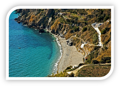 Playa de Maro en Nerja, M�laga